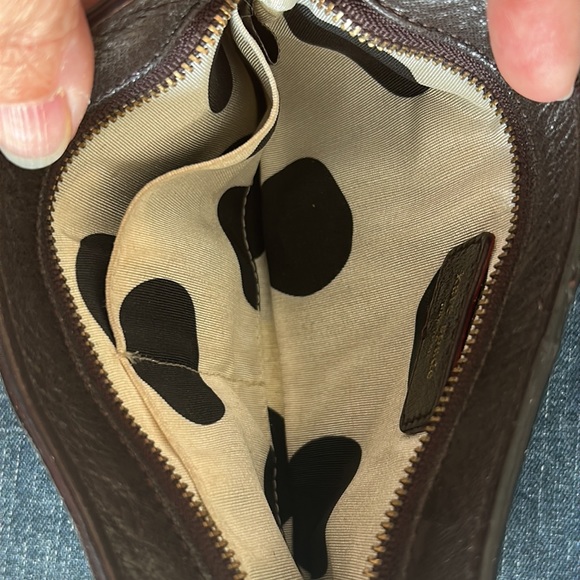 Kate Spade brown leather wristlet - Picture 4 of 8